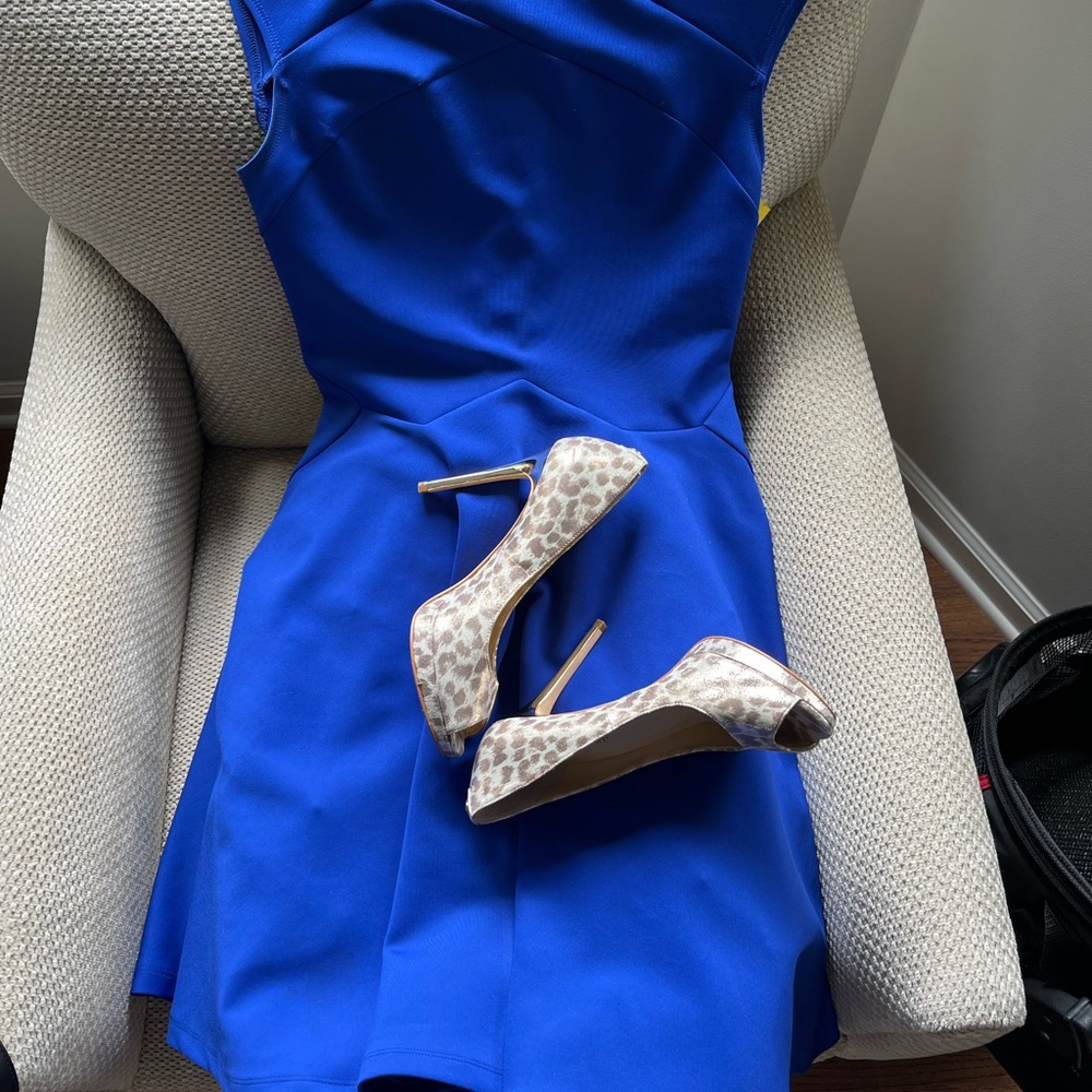 TED BAKER SKATER DRESS. WORN TWICE.